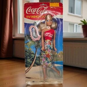 Vintage Barbie Clone Coca-Cola Fashion Doll BBI Toys NEW